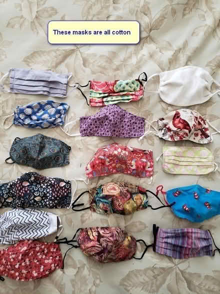 Photo of free cloth face masks (for quilting?) (Riverdale) #1