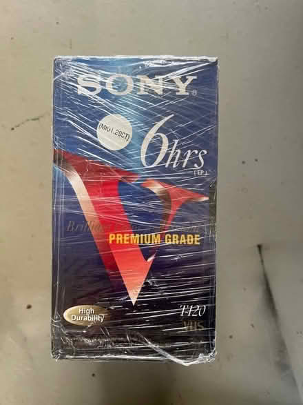 Photo of free Bundle of (6) SONY 6-hr VHS tapes (Pittsford) #1