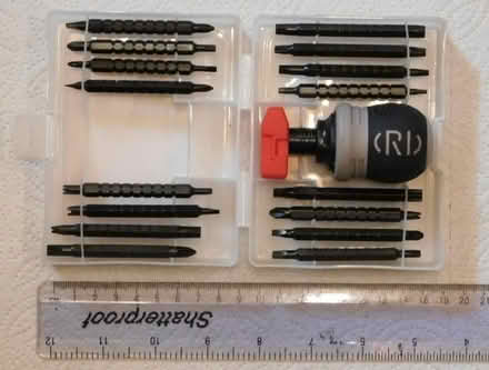 Photo of free DIY tools: saw, stubby & precision screwdrivers, stud finder (Caversham RG4) #3