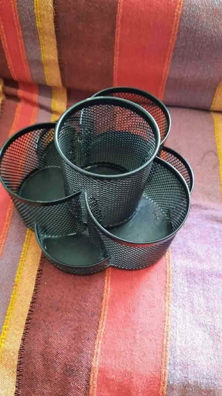 Photo of free Pen/ stationery holder (metal) (Abbey Wood SE2) #1