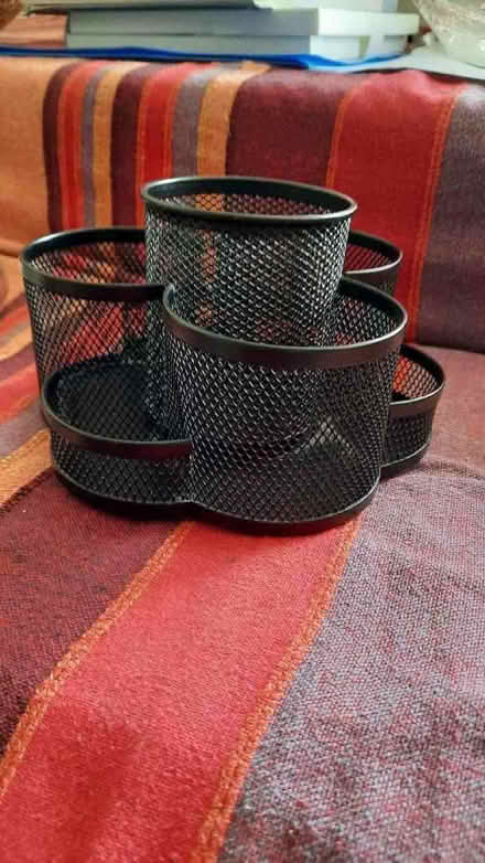 Photo of free Pen/ stationery holder (metal) (Abbey Wood SE2) #2