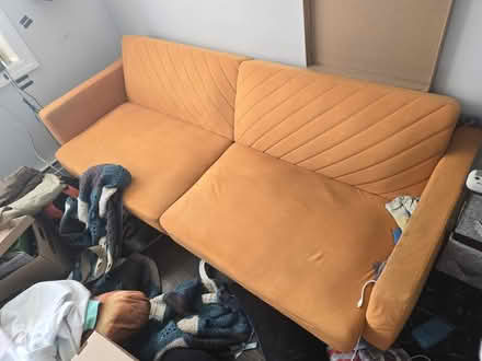 Photo of free Orange Futon (Babylon Village) #2