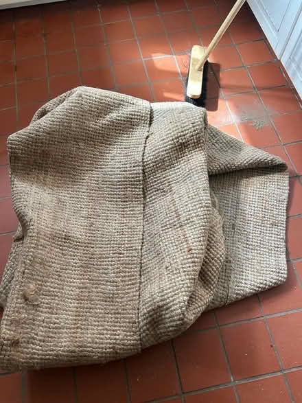 Photo of free Large jute rug (Earlswood RH1) #1