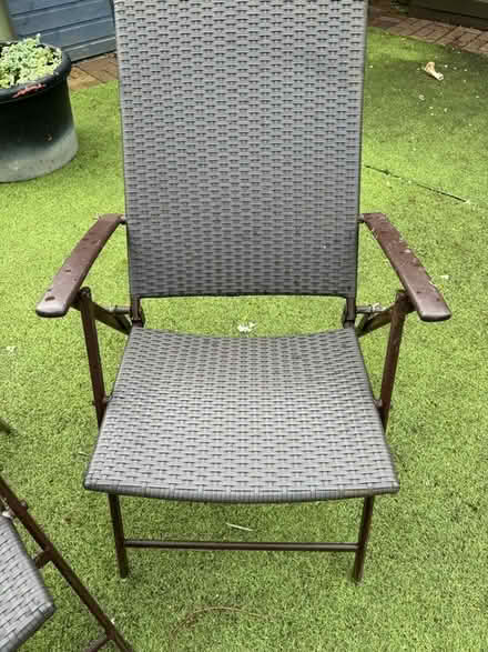 Photo of free 4 garden chair (The Lakes ME20) #2
