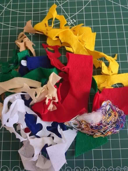 Photo of free Random bits of felt and thread (Hillsborough S6) #1