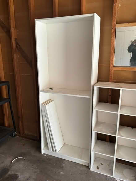 Photo of free 2 shelving units (West San Jose) #2