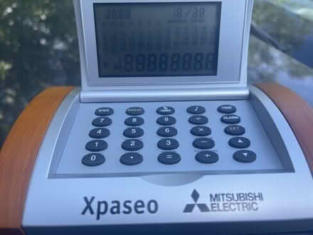 Photo of free box of desk clock/calculators #1