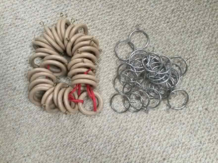 Photo of free Curtain rings (Berkhamsted) #1