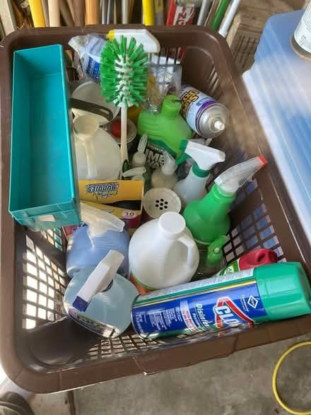 Photo of free Assorted cleaning supplies (Santa Clara) #1