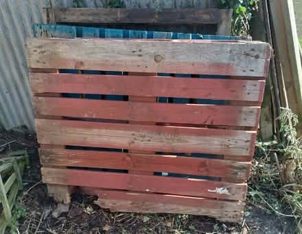 Photo of free Pallets x 3 eg for wood, hay store (Denmead PO7) #1
