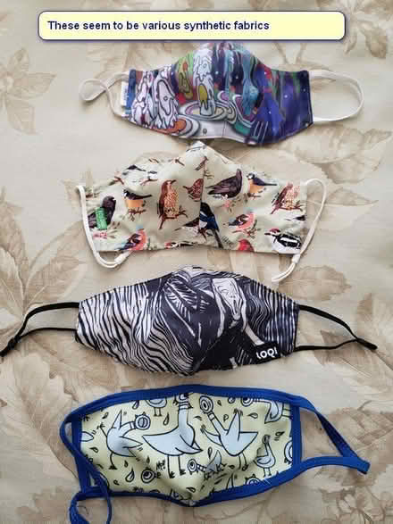 Photo of free cloth face masks (for quilting?) (Riverdale) #2