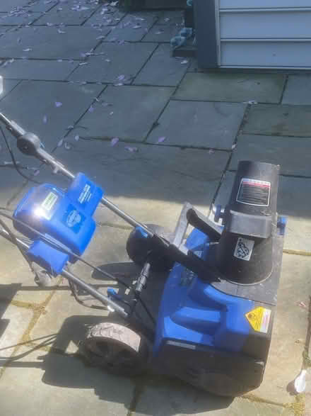 Photo of free Dual corded and battery snow blower (Fairfax Station VA) #1