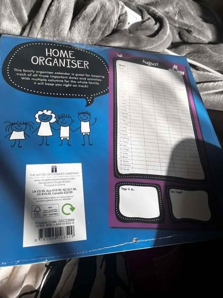 Photo of free Home organiser calendar for up to 5 people (Emscote Mill CV34) #2