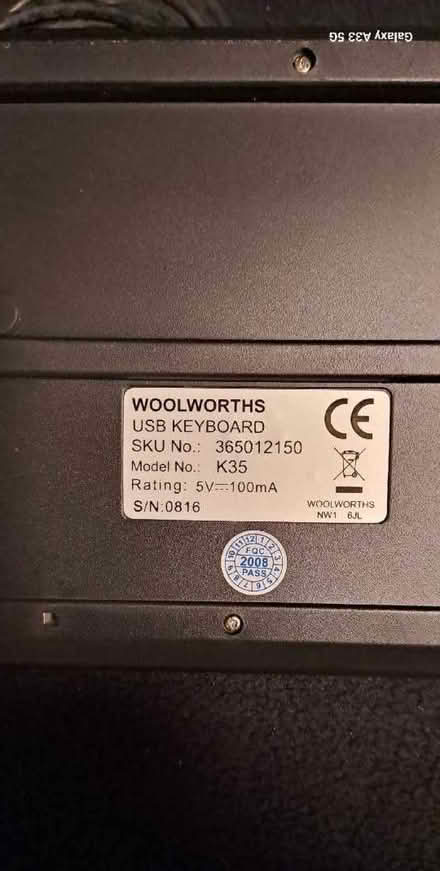 Photo of free Computer keyboard and mouse (Wenhaston IP19) #1