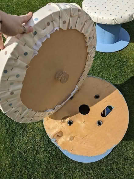 Photo of free Electrical Cable Stools and Table (Ardleigh Green RM11) #2