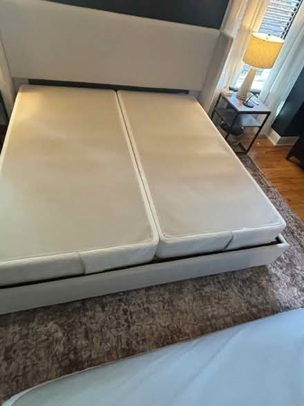 Photo of free Boxspring split King (Capitol Hill) #1