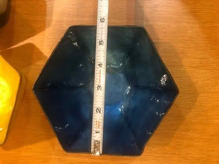 Photo of free Four Capiz Shell Hexagon Bowls (CV: Redwood & Seven Hills area) #4