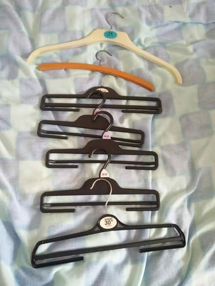 Photo of free Selection of clothes hangers (NG10 Fields Farm Estate) #1