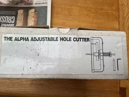 Photo of free Hole cutter (Camberley GU15) #1