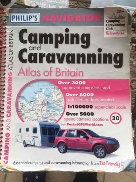 Photo of free 2014 Atlas of Britain Road Map (Clapham MK41) #1