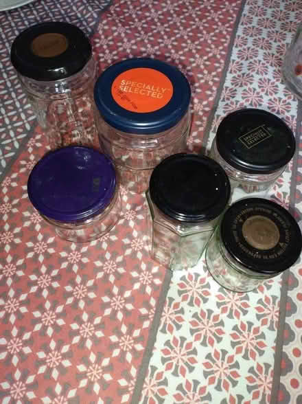 Photo of free Half a dozen assorted jam jars (Great Boughton CH3) #1