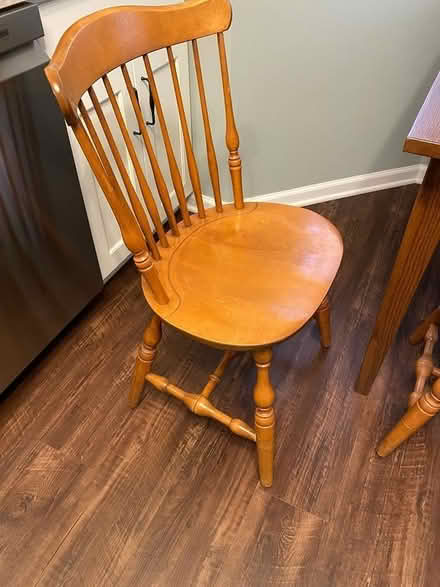 Photo of free Maple chairs (Irving Park and Bartlett Rd) #2