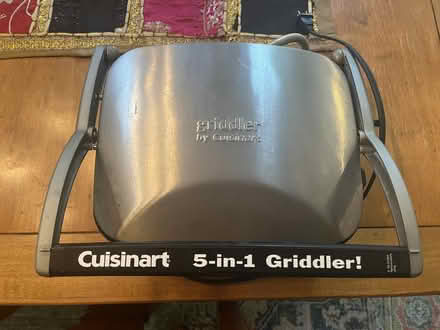 Photo of free Cuisinart Griddle Pannini Maker (Cherrydale area N Arlington) #1