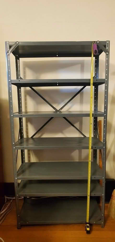 Photo of free Metal canning shelf (Capitol Hill) #1