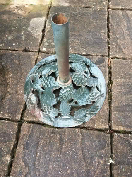 Photo of free Metal parasol stand (Stainton CA11) #1