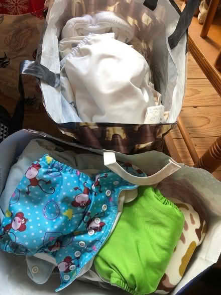 Photo of free 2 bags of reusable nappies (The Maltings B16) #1