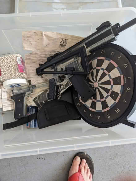 Photo of free Pellet guns, pellets, target (Sandy Springs) #1