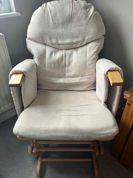 Photo of free Gliding rocking chair and footstool (Botley OX2) #1