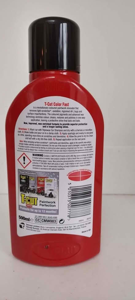 Photo of free Red T-cut car colour fast polish (Ringmer BN8) #2