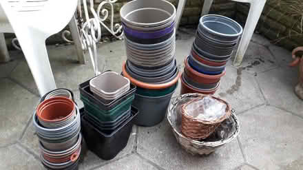 Photo of free Plastic flower pots (Boston Manor Ealing W13) #1