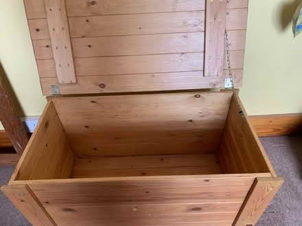 Photo of free Wooden Storage Box (Sutton in Ashfield, NG17) #2