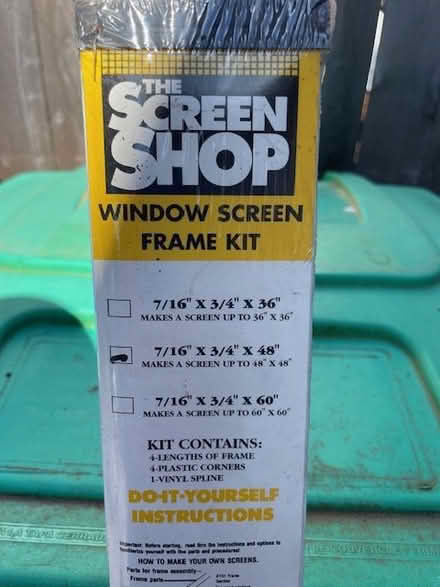 Photo of free Window Screen Frame Kit (NE Portland (NE Couch & 32nd)) #1