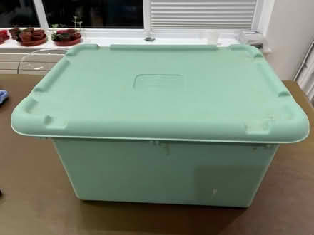 Photo of free Large storage crate with lid (Winnington Way GU21) #2