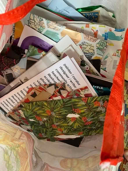 Photo of free Large bag of collage supplies (Watertown) #4
