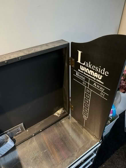 Photo of free Dartboard cupboard (Widnes) #3