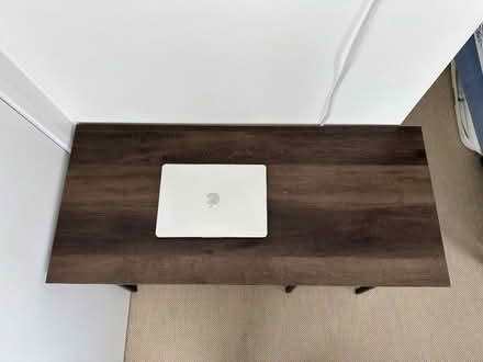 Photo of free Desk with smoked oak effect (Barons Court W6) #4