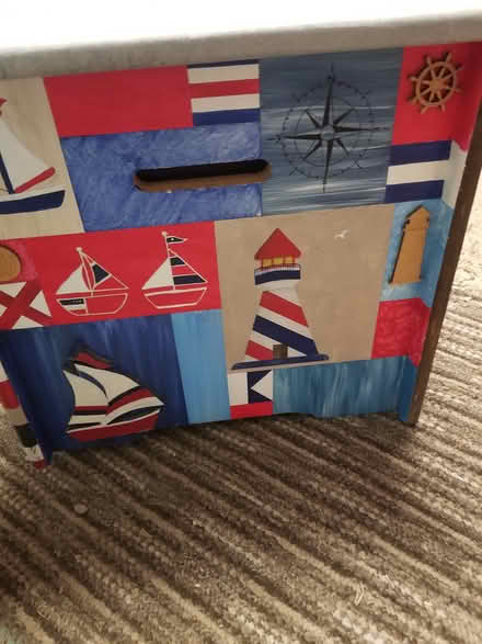 Photo of free Sturdy wooden toy box (Lancaster - Newmarket Avenue) #2
