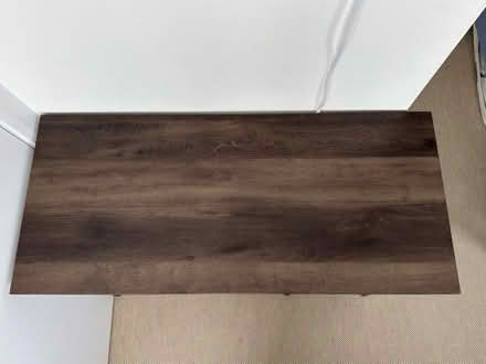 Photo of free Desk with smoked oak effect (Barons Court W6) #3