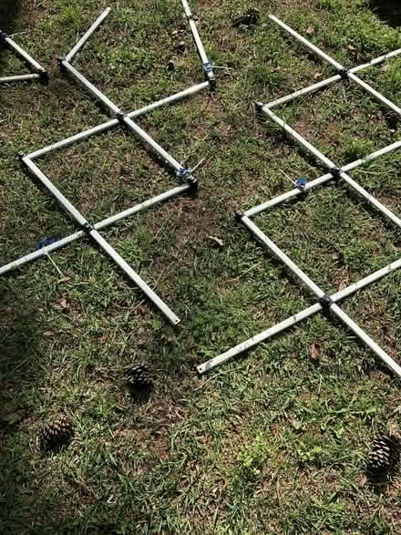 Photo of free canopy frame (in Dallas, near Paulding High) #1