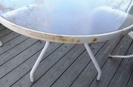 Photo of free 2 Patio Tables (Canton) #3