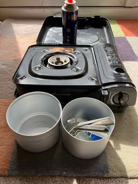 Photo of free Camping gas stove & pans (Swindon SN25) #2