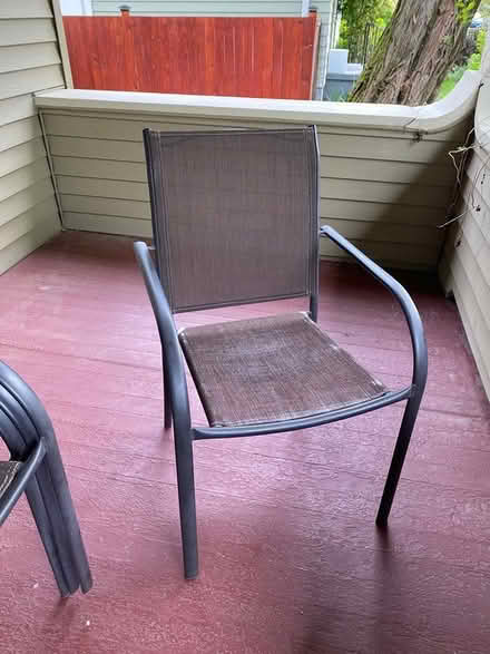 Photo of free 8 Outdoor chairs (inner N/NE Portland) #2