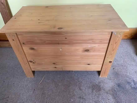 Photo of free Wooden Storage Box (Sutton in Ashfield, NG17) #1