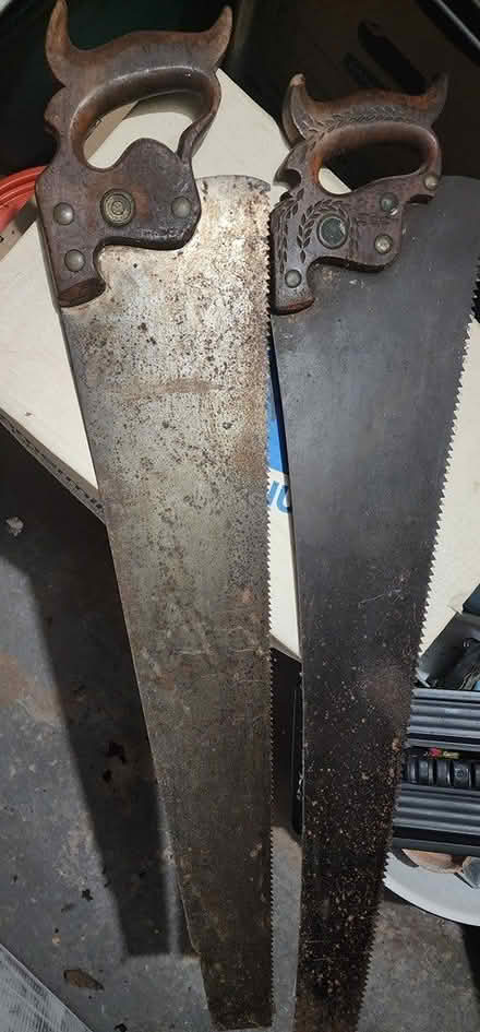 Photo of free (2) Antique Handsaws (Landing) #1