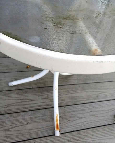 Photo of free 2 Patio Tables (Canton) #2
