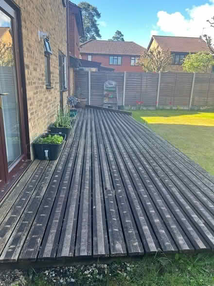 Photo of free Wooden decking (Heatherside) #1